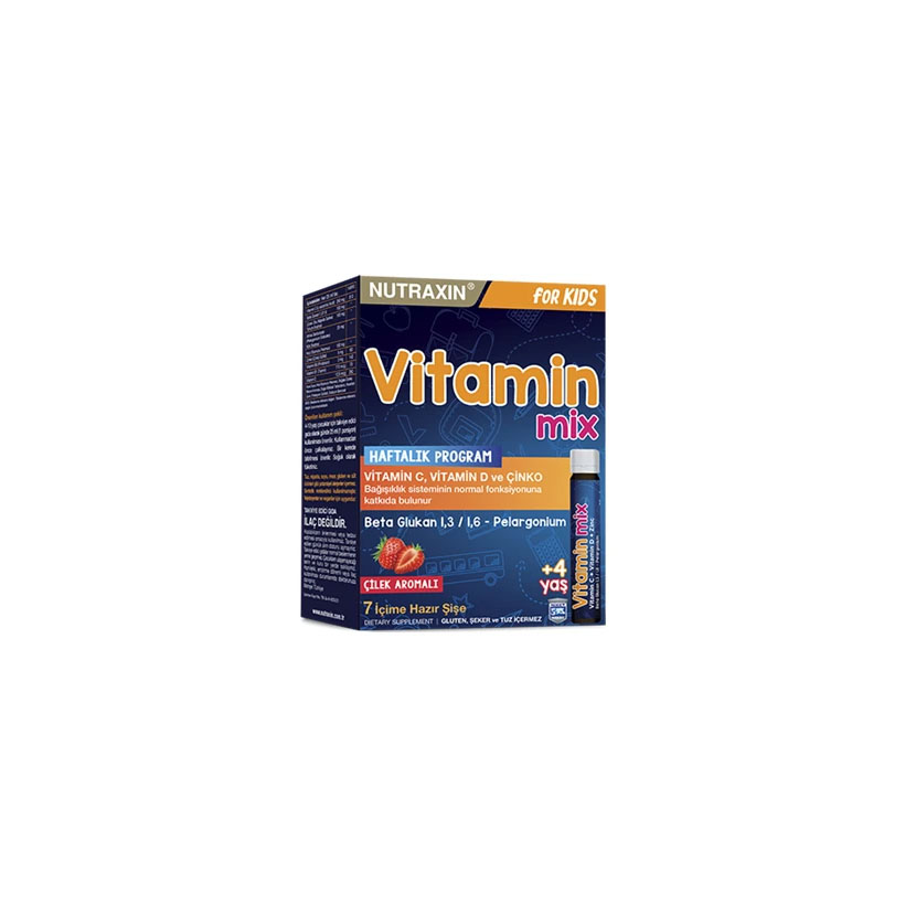 NUTRAXİN VİTAMİN MİX FOR KİDS 7X25 ML